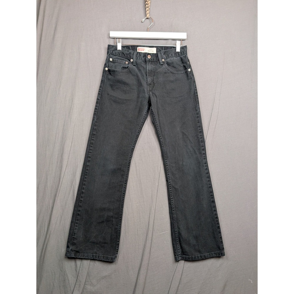 Levis Strauss & Co Kids Black Jeans Size 16 Youth
